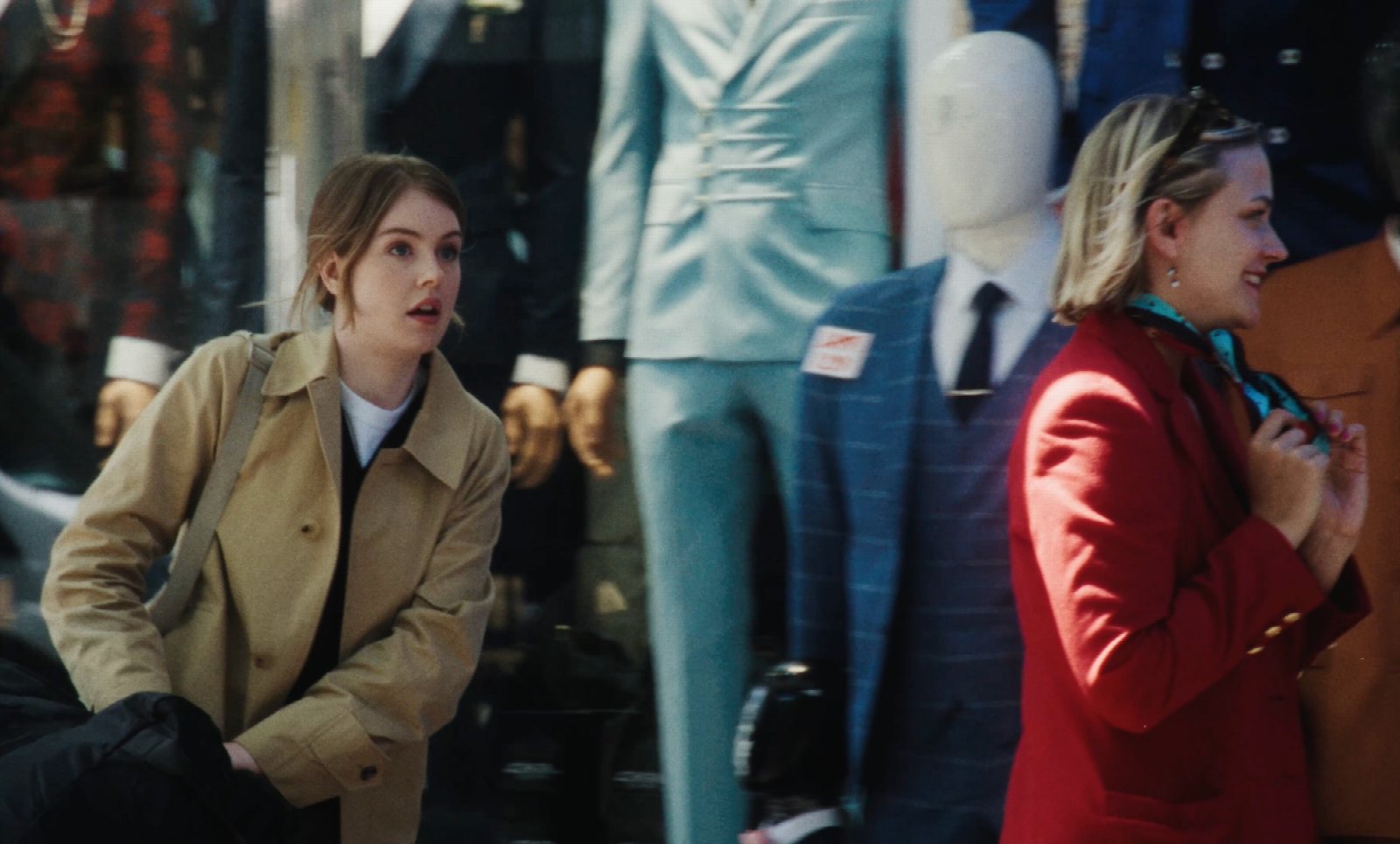 Theo Matza on a Paris street set with long zooms captured using an Alexa 35 and broadcast box lens